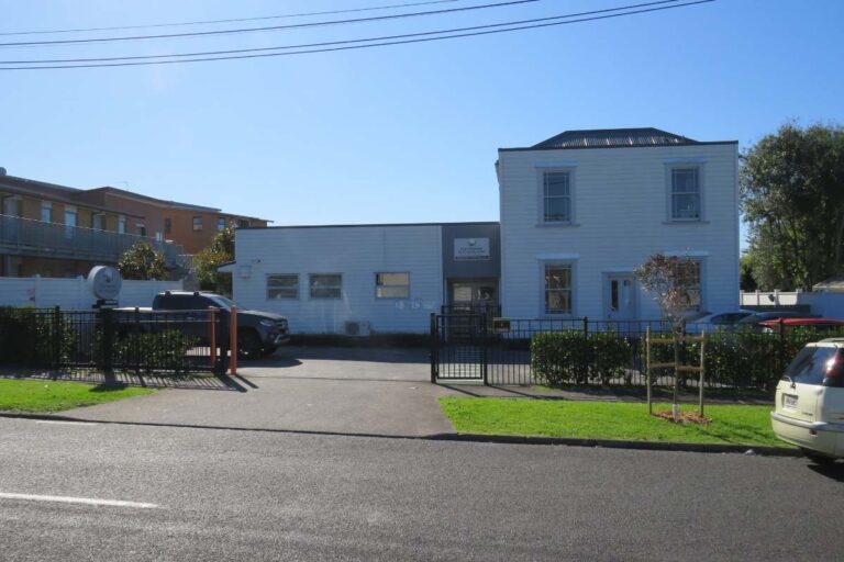 Front of building at Bright Beginnings Early Learning Centre childcare in Panmure, Auckland