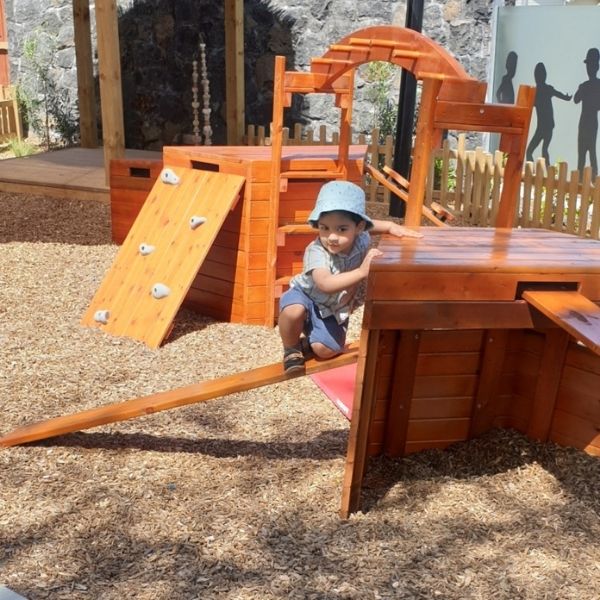 Early learning cheap centre climbing frame