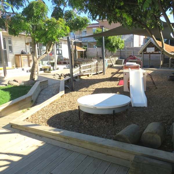 Second playground at Bright Beginnings Early Learning Centre childcare in Panmure, Auckland