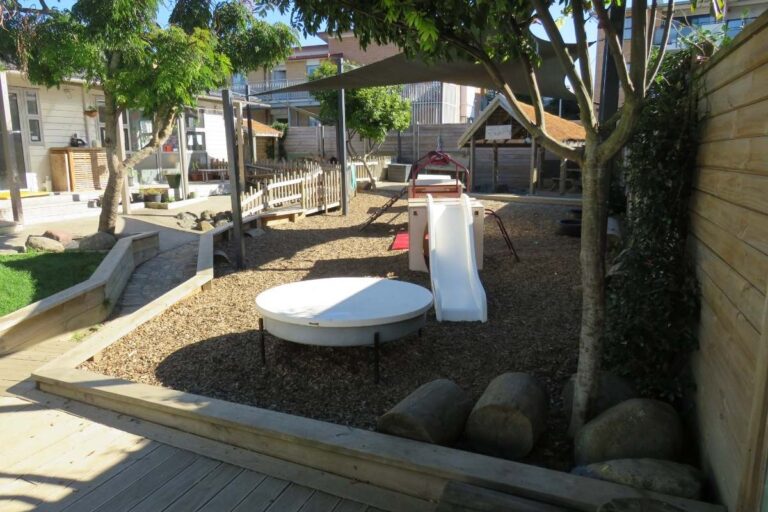 Toddlers & Pre-schoolers playground at Bright Beginnings Early Learning Centre childcare in Panmure, Auckland